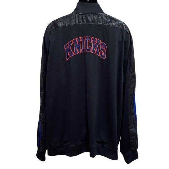 Adidas Limited Edition New York Knicks 3 Stripe Embellished Sleeves Jacket 2XL - Picture 8 of 13